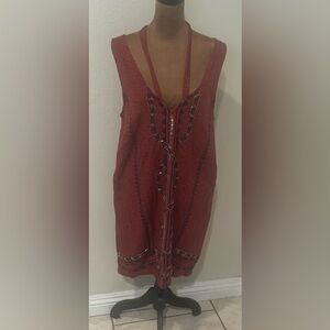 FP Movement by Free People Red Midi Dress